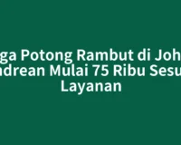 Harga Potong Rambut di Johnny Andrean Mulai 75 Ribu Sesuai Layanan