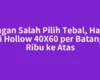 Jangan Salah Pilih Tebal, Harga Besi Hollow 40X60 per Batang 90 Ribu ke Atas