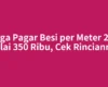 Harga Pagar Besi per Meter 2026 Mulai 350 Ribu, Cek Rinciannya