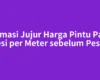 Estimasi Jujur Harga Pintu Pagar Besi per Meter sebelum Pesan