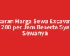 Kisaran Harga Sewa Excavator PC 200 per Jam Beserta Syarat Sewanya