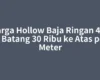 Harga Hollow Baja Ringan 4X4 per Batang 30 Ribu ke Atas per 4 Meter